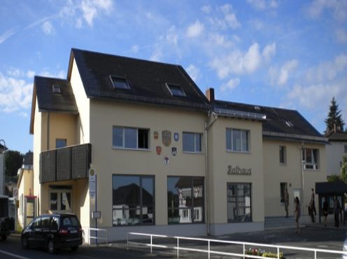Blick auf´s Rathaus Grävenwiesbach